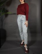 شلوار مام استایل دخترانه