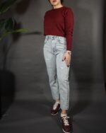 شلوار مام استایل دخترانه